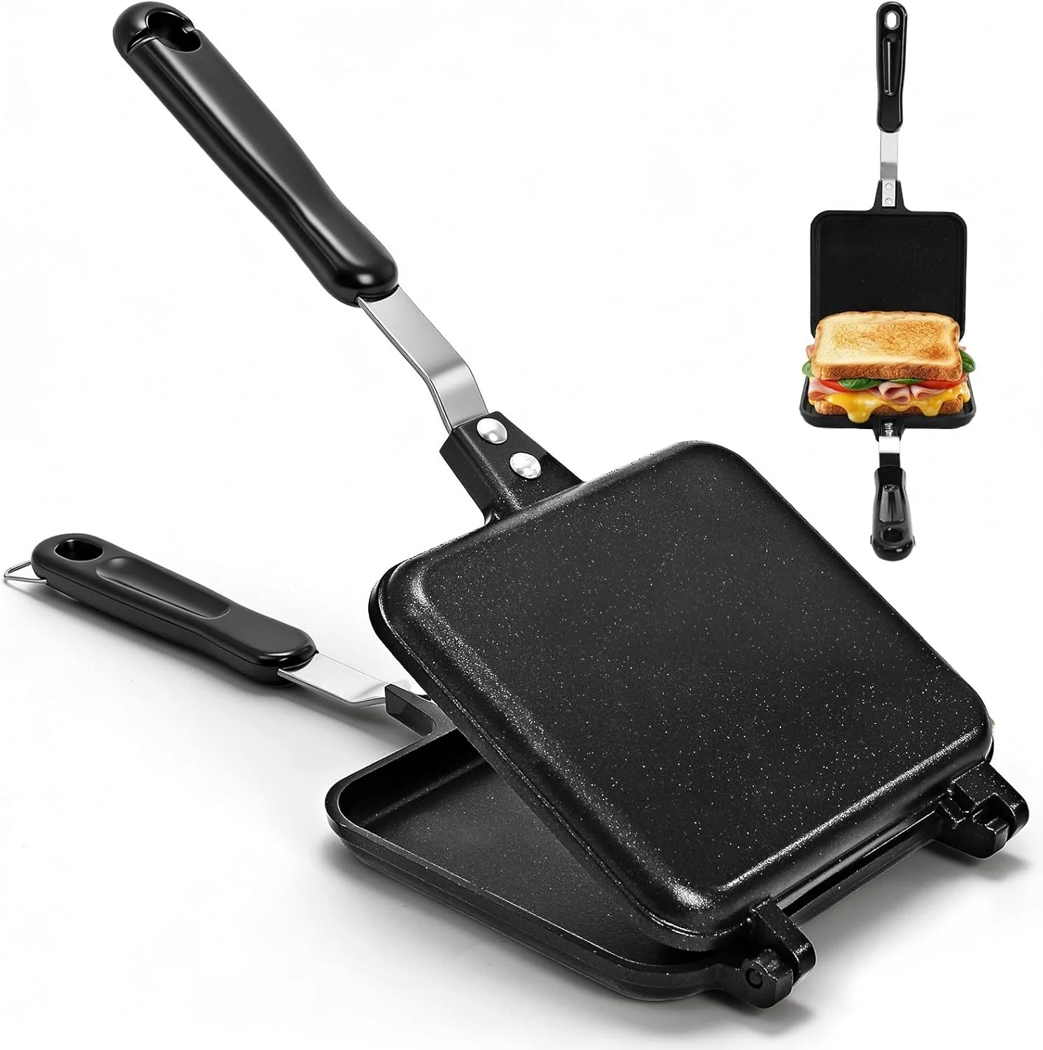 Cididu Hot Sandwich Maker, Grilled Sandwich Toaster for Small Bread review