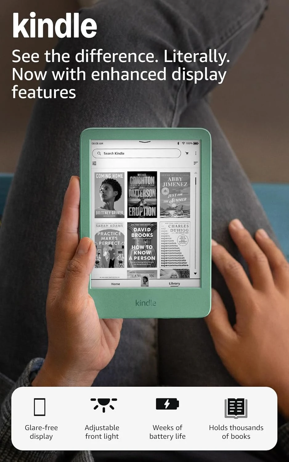 Amazon Kindle 16 GB (newest model) - Lightest and most compact Kindle