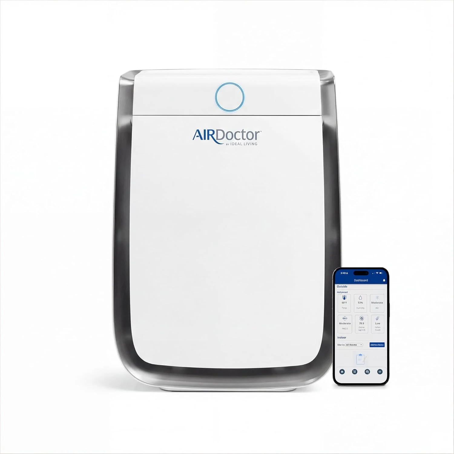 AIRDOCTOR AD3500 Smart App Air Purifier. Designed to Reduce Gases and VOCs