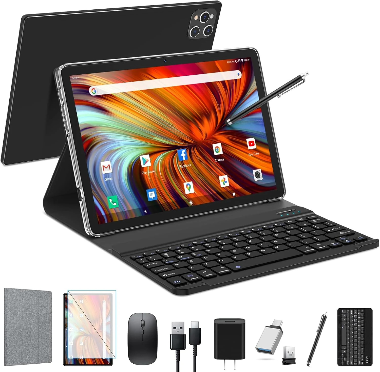 EITOMIN Android Tablet 2026 Latest 10 inch Tablet with Keyboard,128GB review