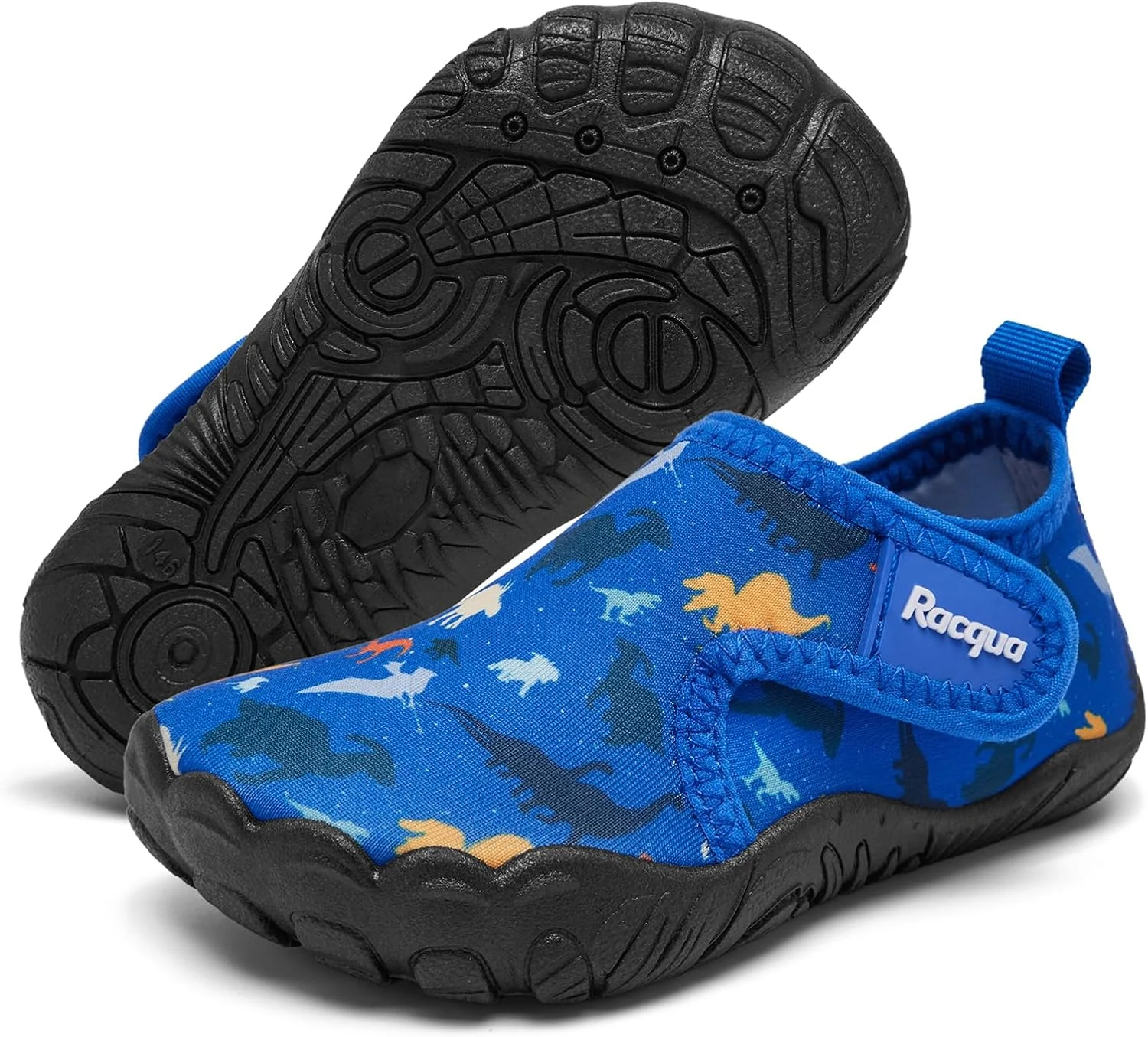 Racqua Toddler Boys Girls Water Shoes Slip-On Quick Dry Aqua Kids Shoes Lightweight Breathable Swim Shoes (Toddler/Little Kid)