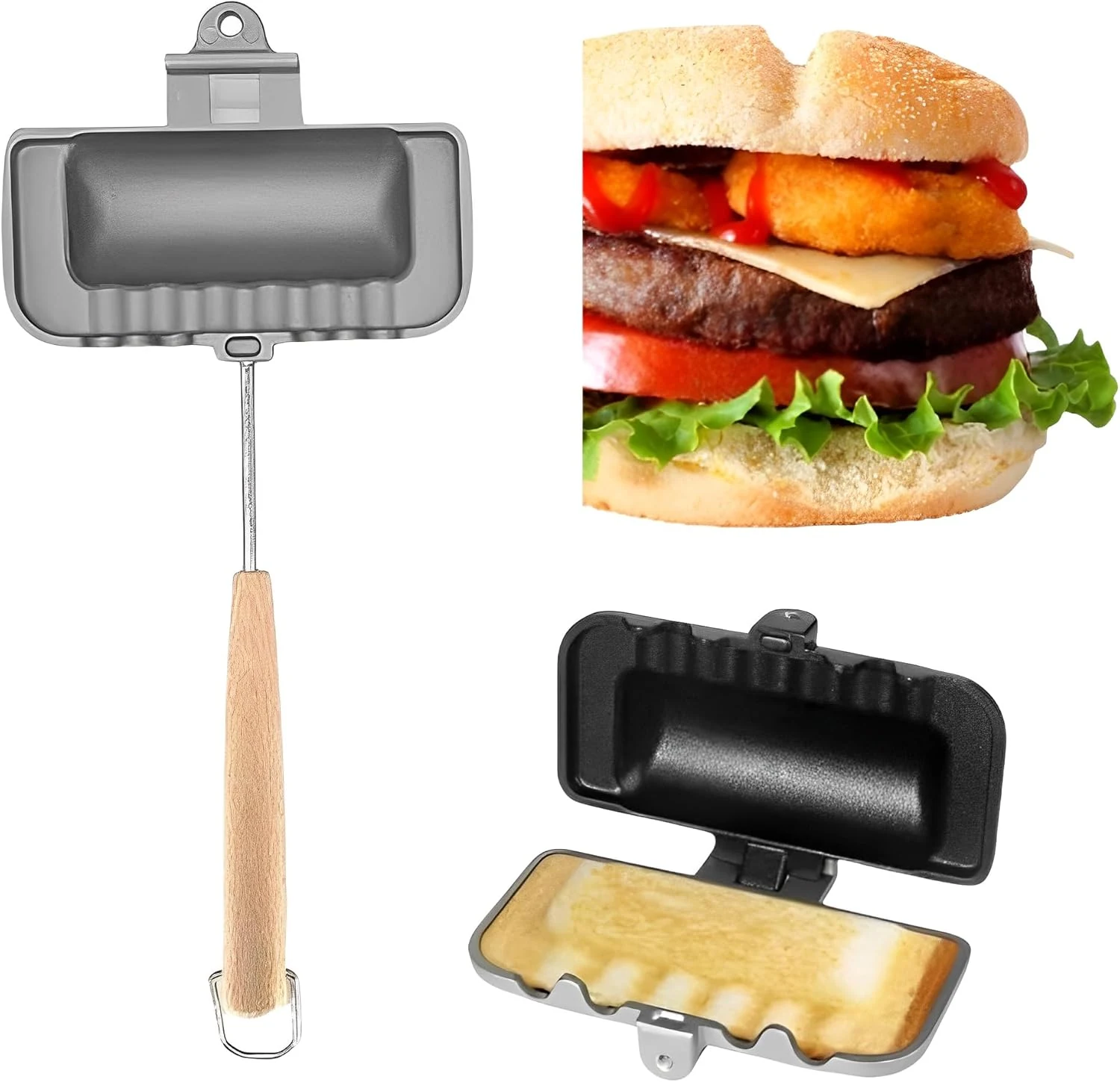 Generic 4w1h Sandwich Maker
