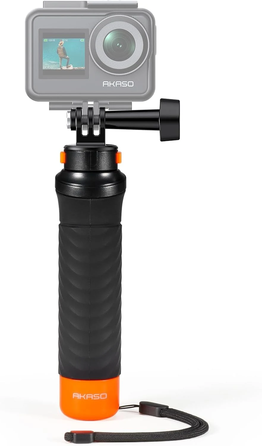 AKASO Waterproof Floating Hand Grip Action Camera Accessories for Gopro