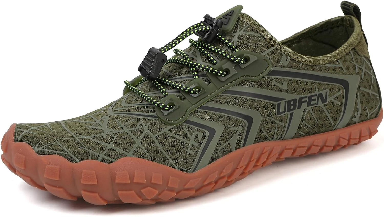 UBFEN Water Shoes Aqua Swim Shoes Mens Womens Beach Sports Quick Dry Barefoot for Boating Fishing Diving Surfing