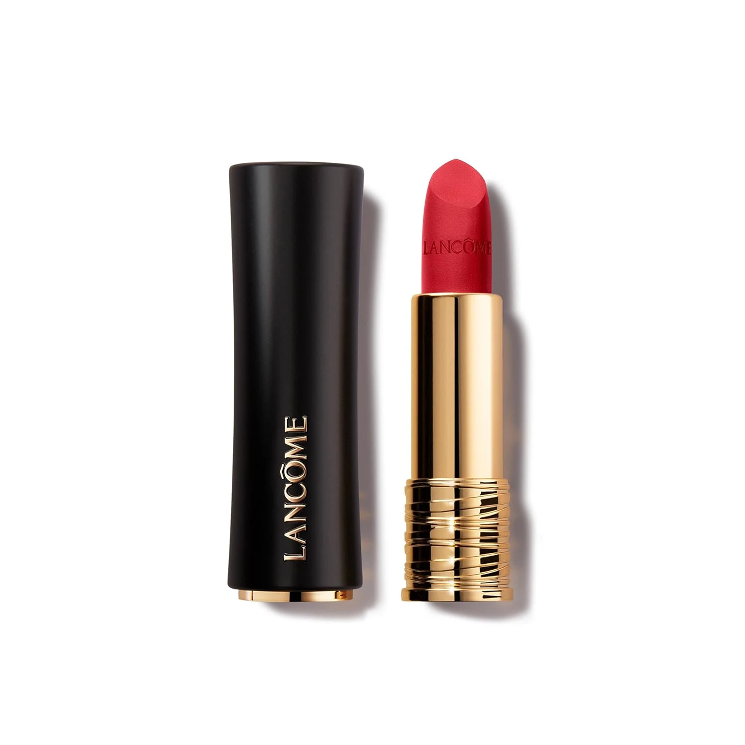 Lancôme L’Absolu Rouge Drama Matte Lipstick, Ultra Matte Finish, 8HR Full Coverage Color