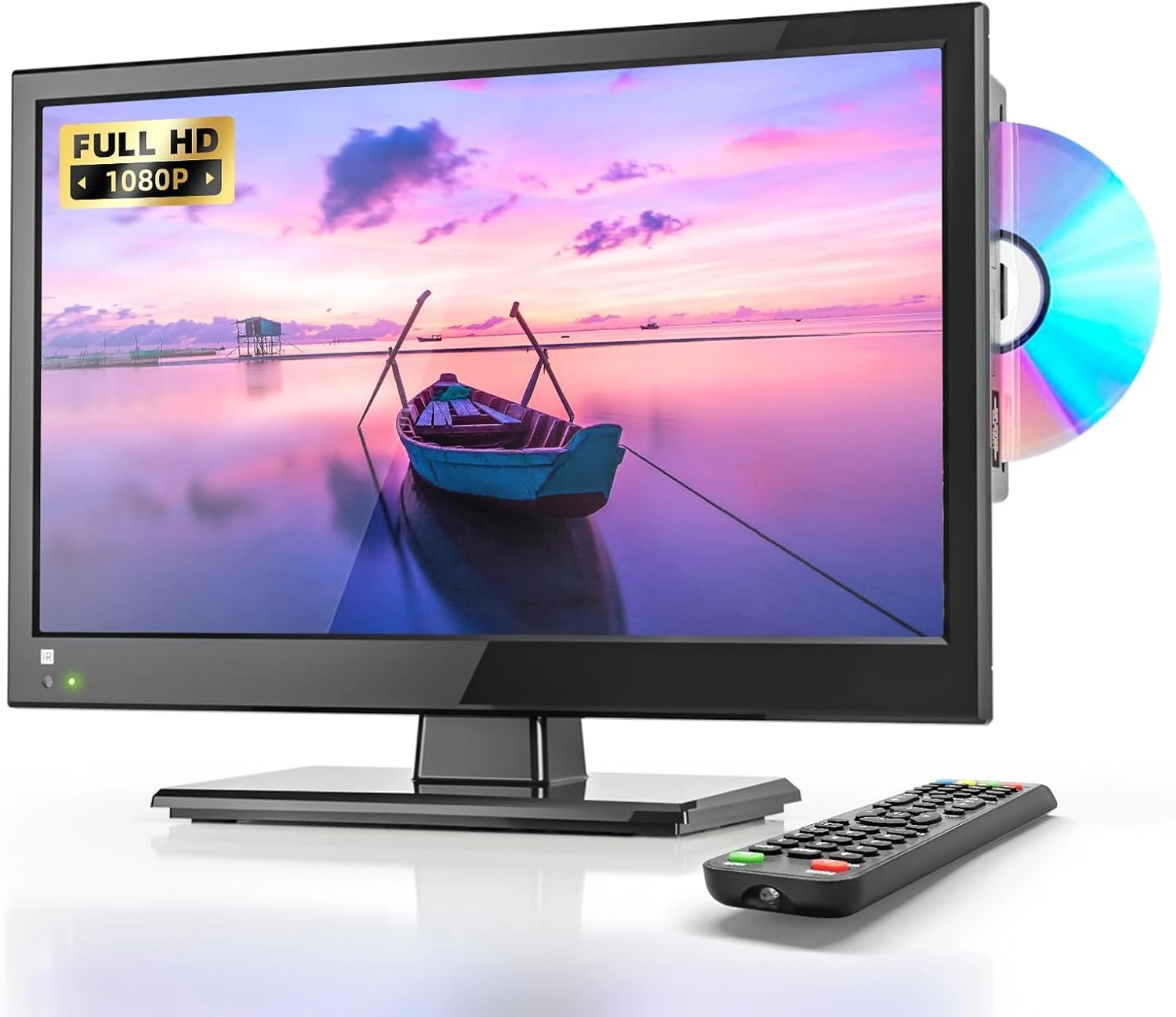 Desobry 16 INCH TV with DVD Player Built in 1080P
