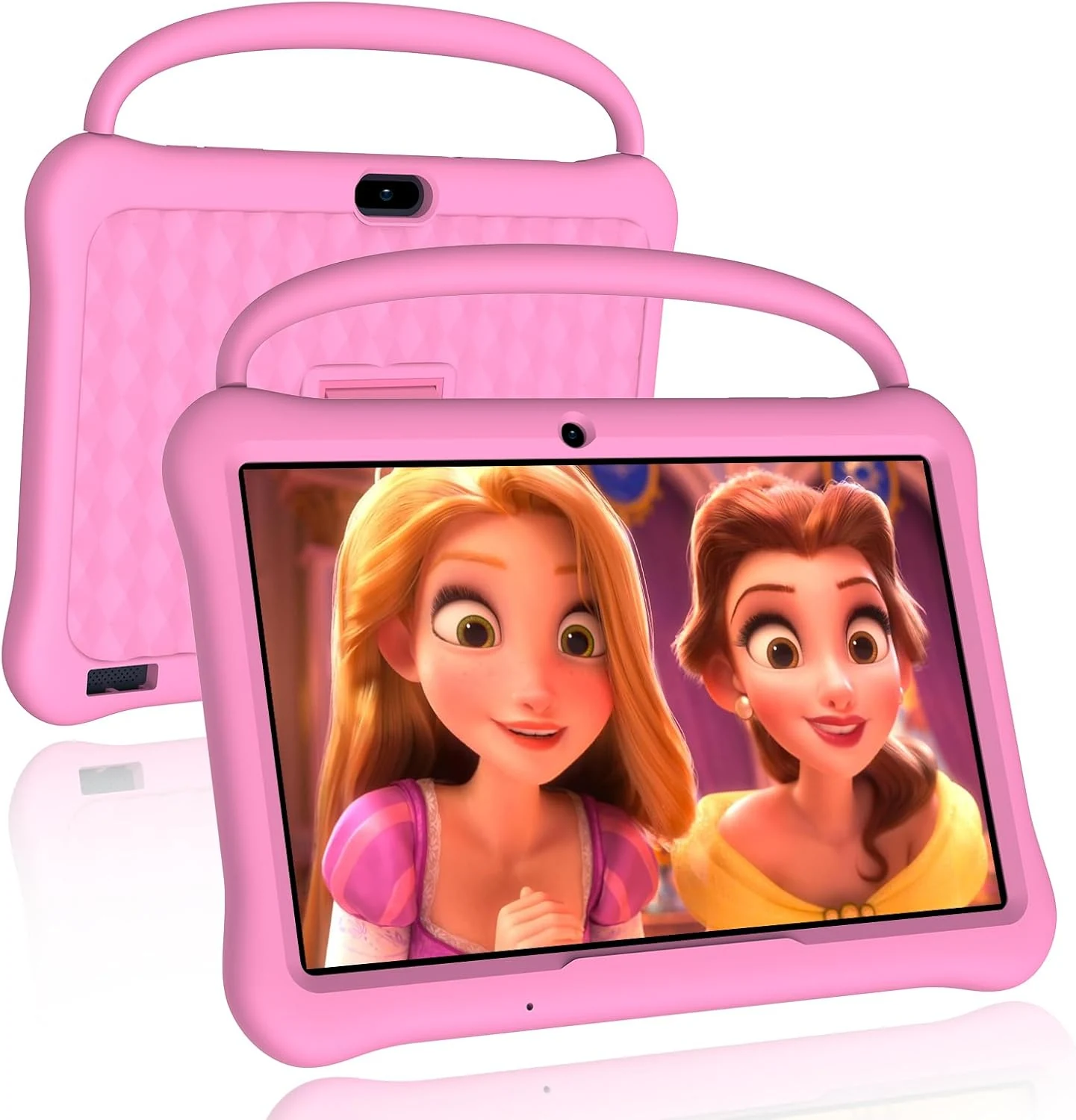 NEWISION 10 inch Android Tablet for Kids (Android 13, 64GB, Parental Control, Pink)