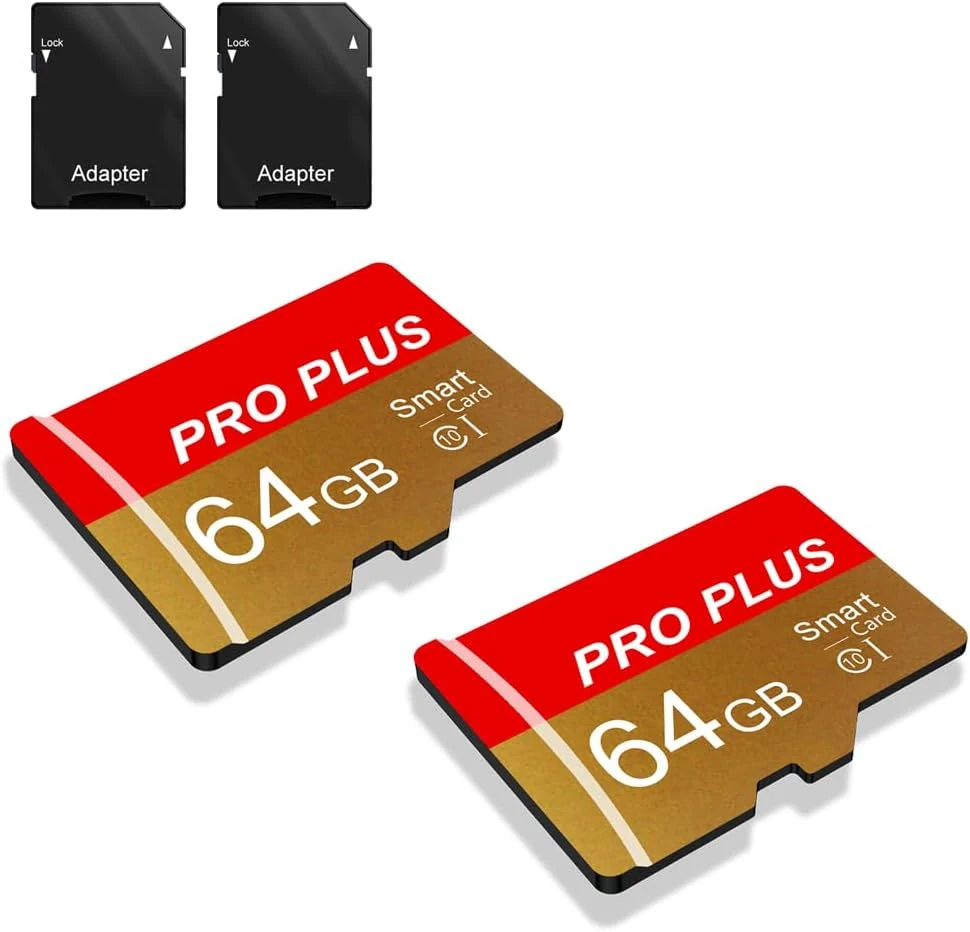 2 Pack Memory Card 64GB with Adapter, High Speed TF review