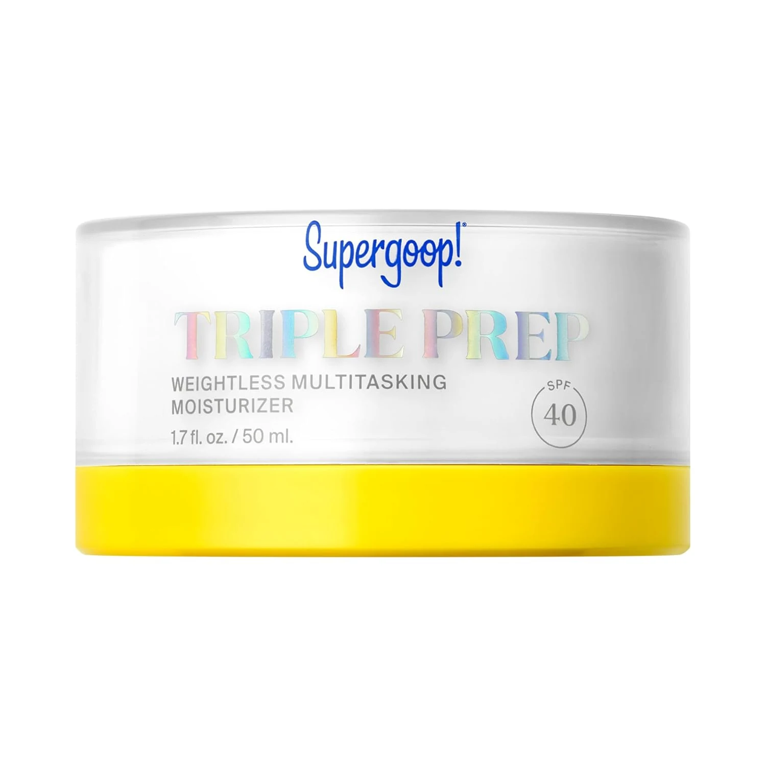 Supergoop! Triple Prep Weightless Multitasking Moisturizer SPF 40 Face Sunscreen