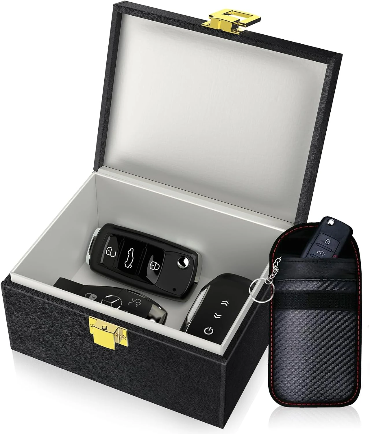Samfolk Faraday Box with Faraday Bags for Car Keys, Car review