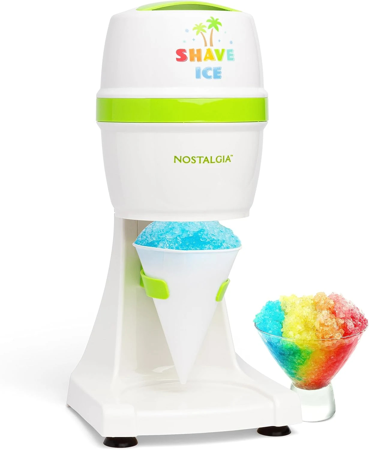 Nostalgia Snow Cone Machine With 1 Reusable Plastic Cup & review