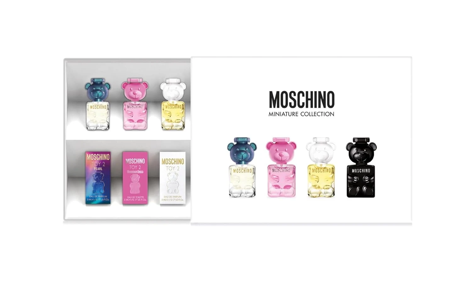Moschino Beauty Toy Collection Miniature Set, For Women & Men
