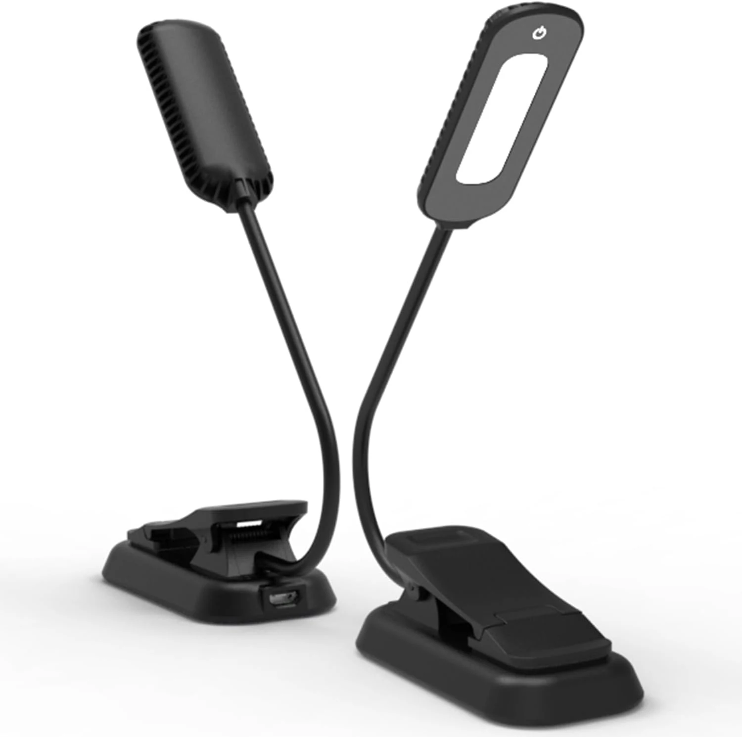 MAPTAY Book Light, 12 LED USB Rechargeable Reading Lamp with 3-Level Brightness