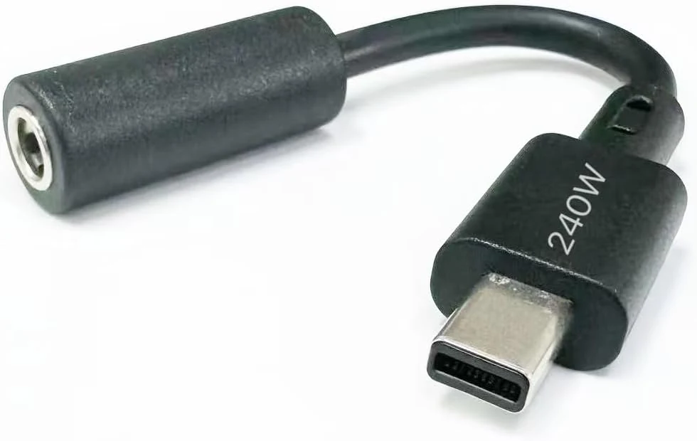 SlimQ Changer DC Adapter Connector Mini Port Compatible with 𝗔𝗦𝗨𝗦 G14/G16/G18 2024-2025