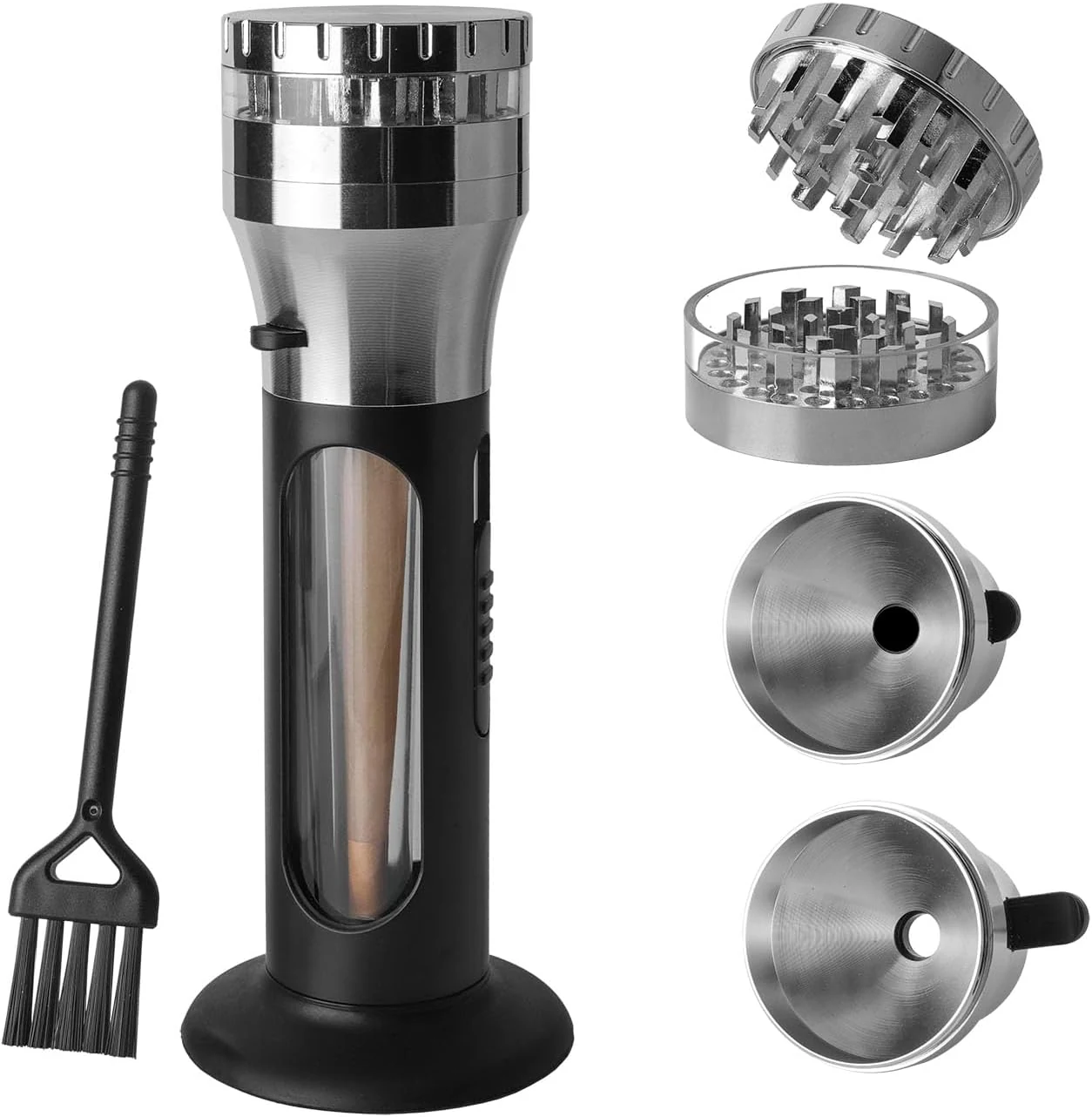 Free Boy 2-In-1 Herb Grinder Cone Loader Grinder Roller, Portable Grinder review