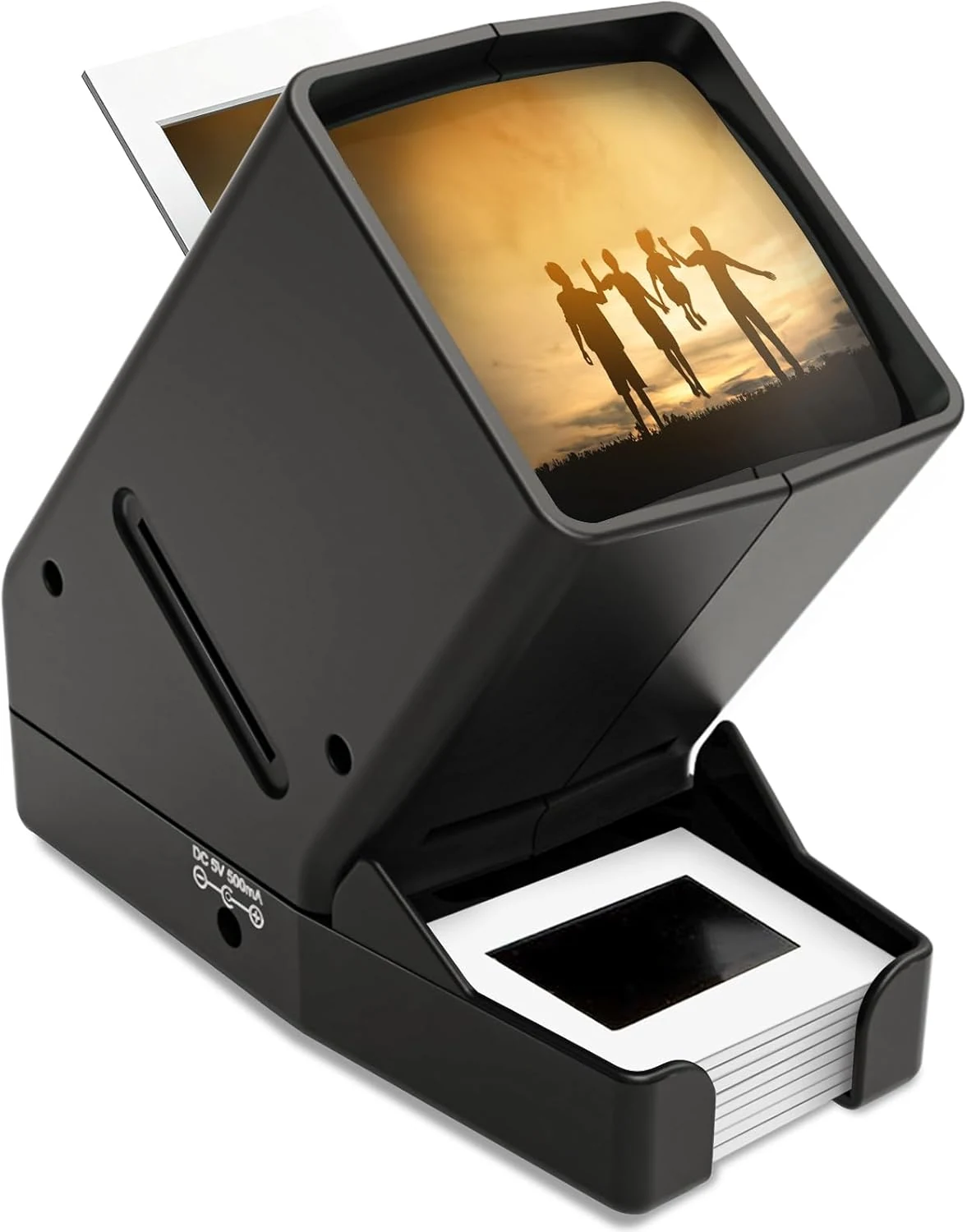 DigitConvert 35mm Slide & Film Negatives Viewer with 3X Magnification and LED Light