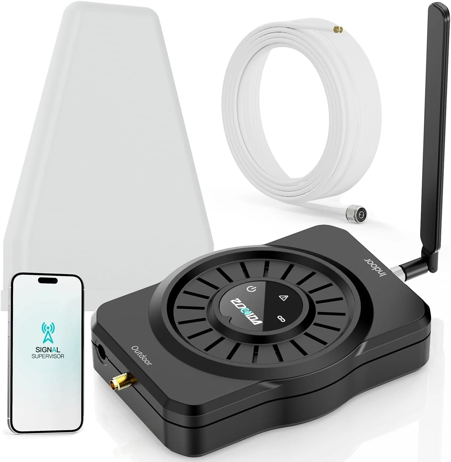 ZORIDA Cell Phone Booster for All U.S Carriers, Boosts 5G 4G LTE 3G (Ace 5S)