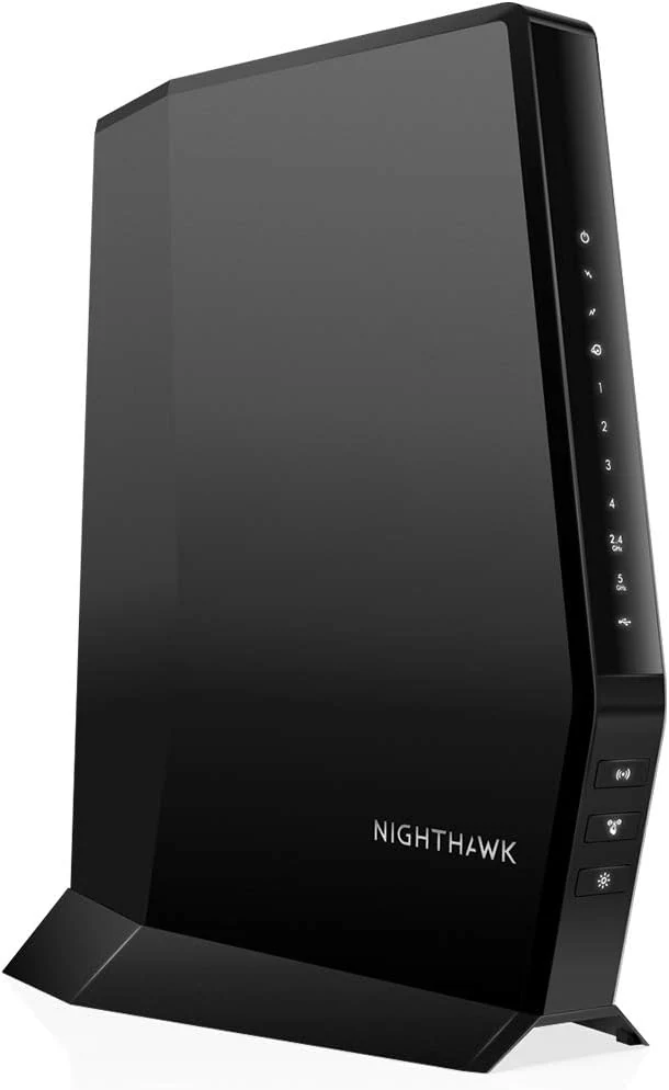 NETGEAR Nighthawk Modem Router Combo (CAX30) DOCSIS 3.1 Cable Modem and WiFi 6 Router (AX2700)