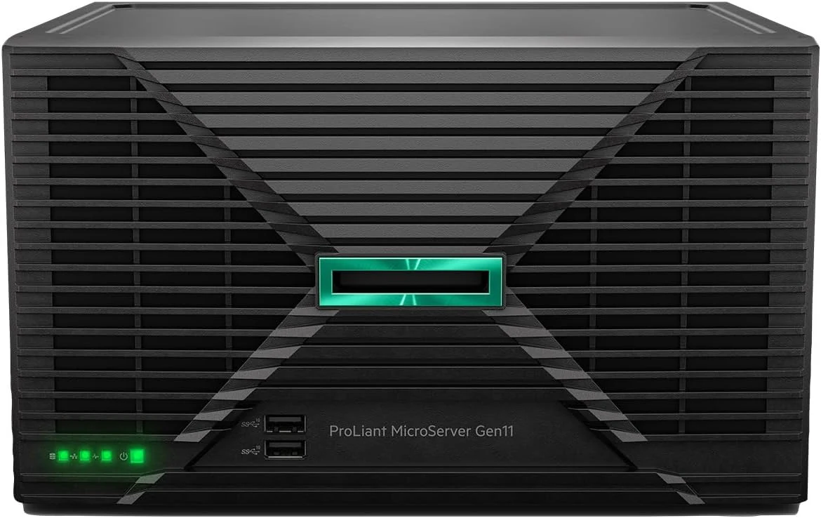 Hewlett Packard Enterprise ProLiant MicroServer Gen11 Tower Server, Intel Pentium Gold G7400