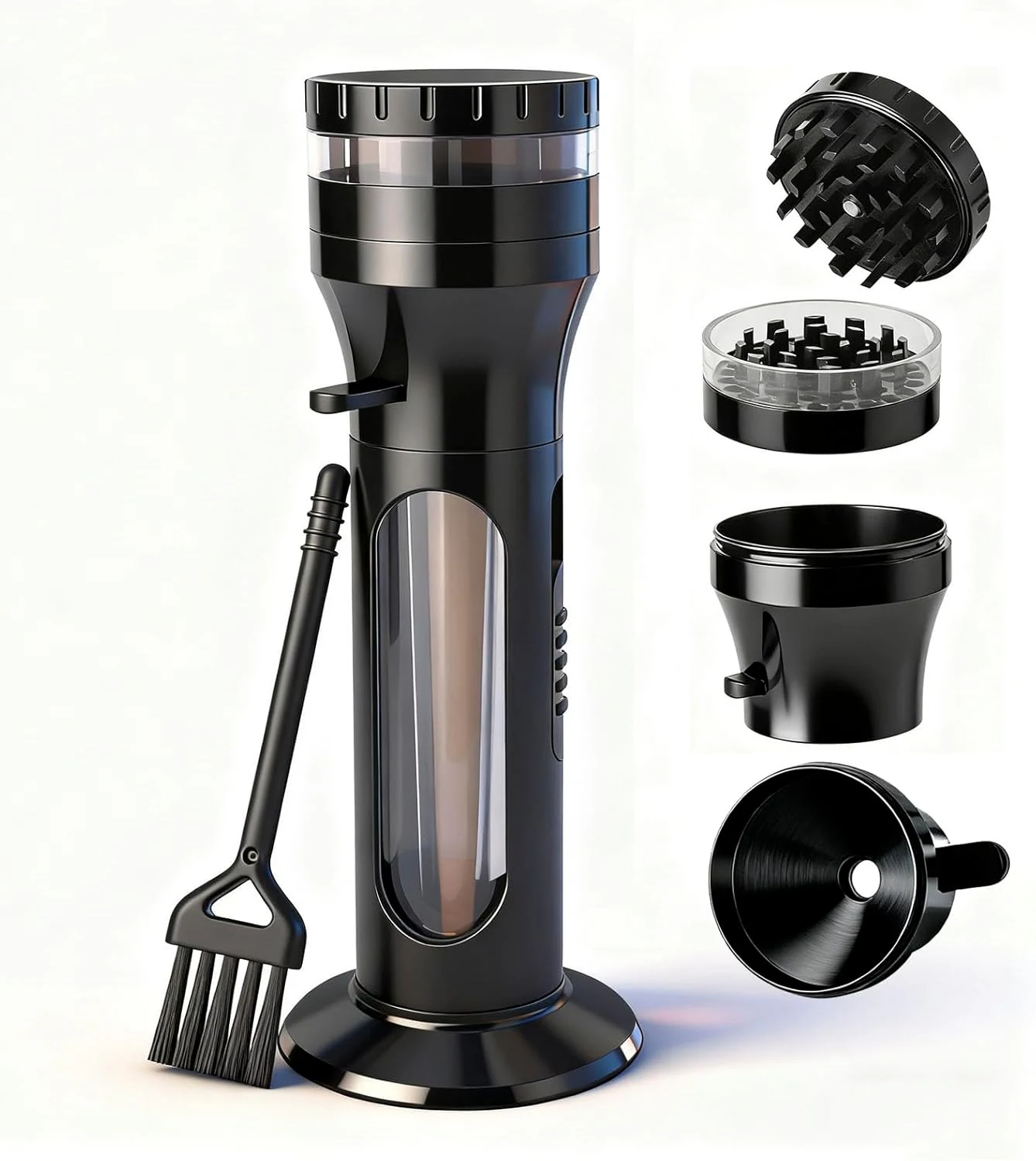 2-in-1 Kitchen Spice Grinder & Seasoning Loader, Cone Loader Grinder Roller (CYT PRIME DESIGN)