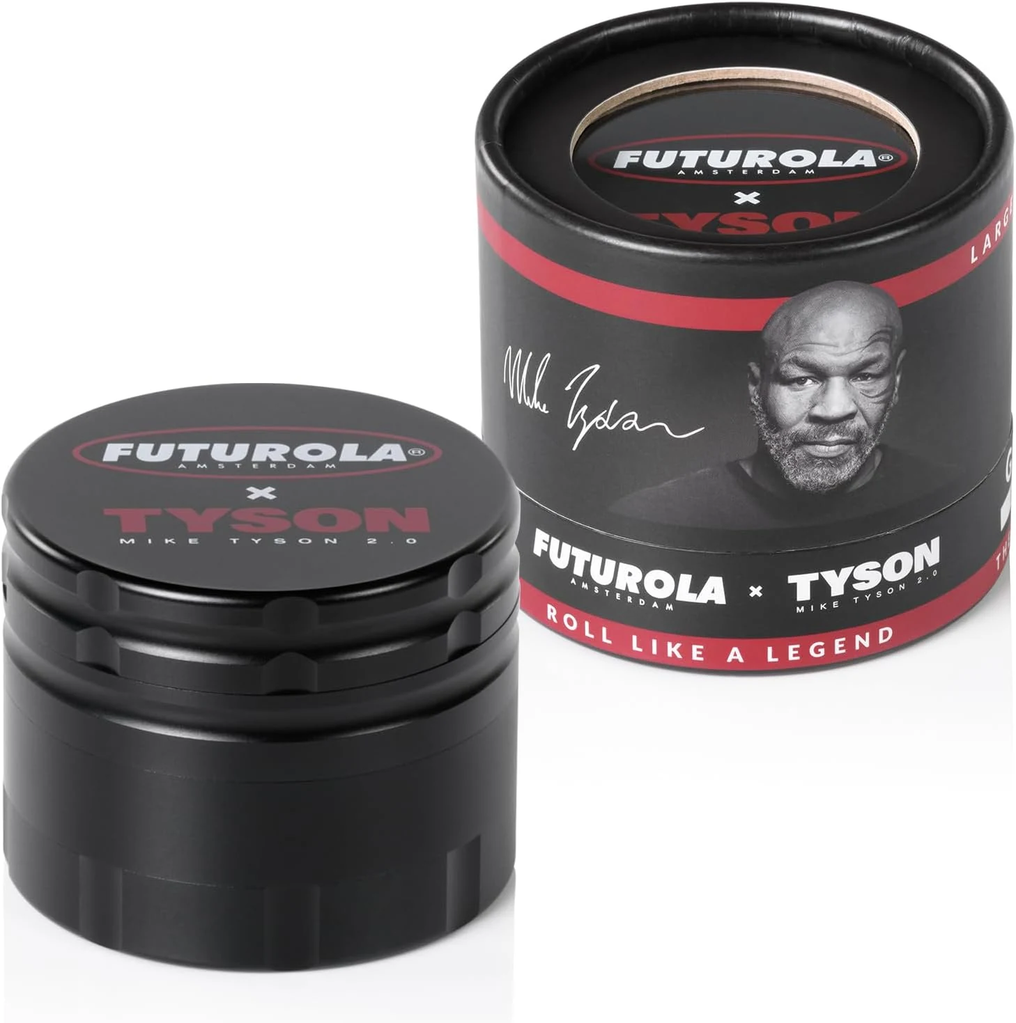 Futurola x Tyson Medium 2.5" Shredder Metal Spice Grinder