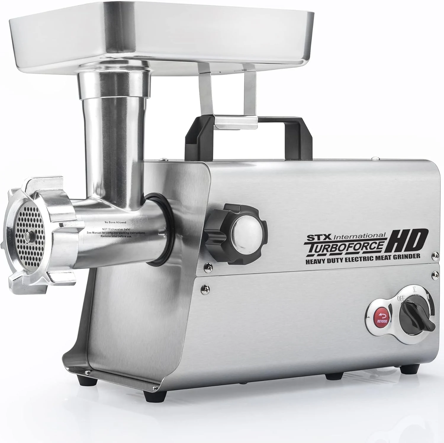 STX International Turboforce HD (Heavy Duty) 3500 Series 5-in-1 Stainless Electric Meat Grinder