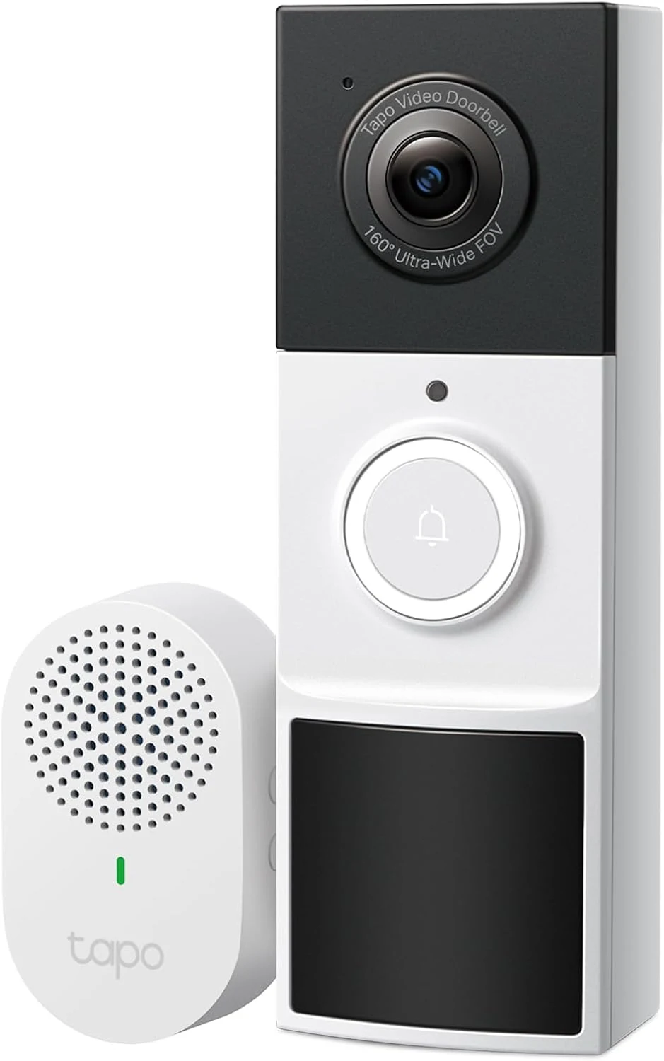 Tapo 2K Wireless Smart Video Doorbell with Chime - D210