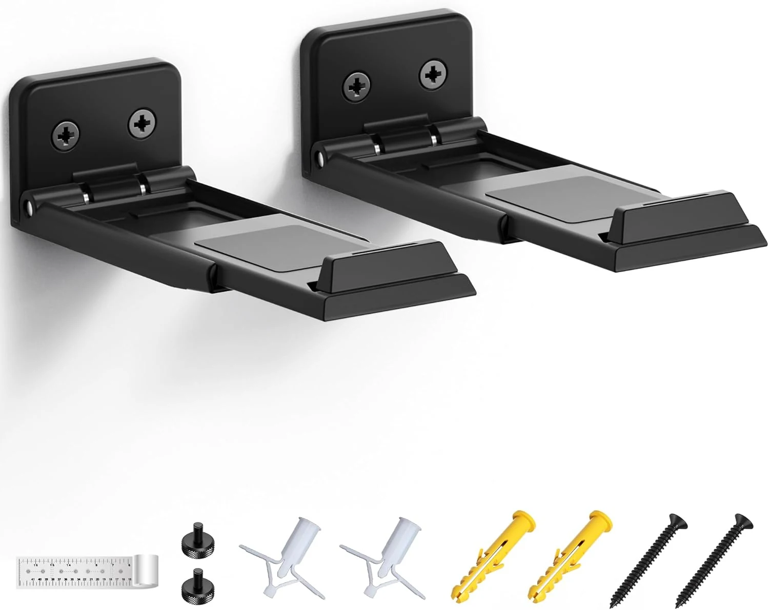 ELETIUO Soundbar Wall Mount Bracket for Samsung, LG, Sony, JBL, Vizio, Sonos and More