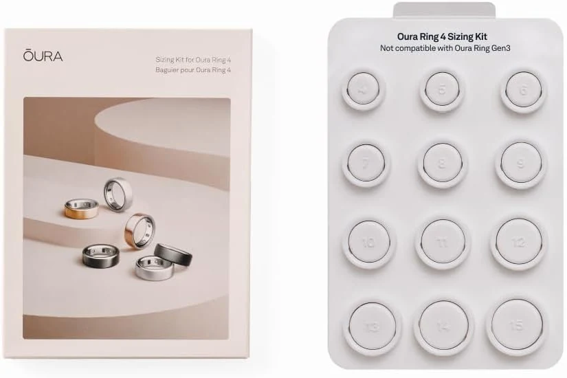 Oura Ring 4 Sizing Kit - Size Before You Buy the Oura Ring 4
