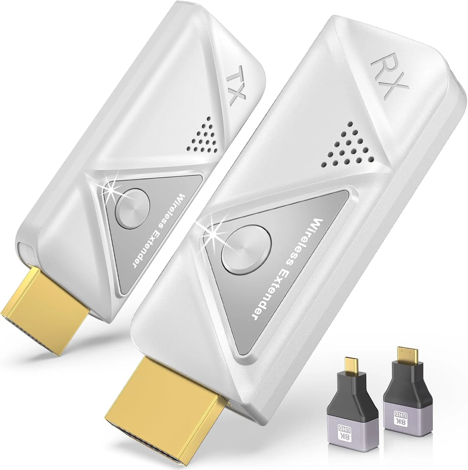 EVATEK Wireless HDMI Transmitter and Receiver 328FT/100M, 4K Decode 1080P Output Wireless