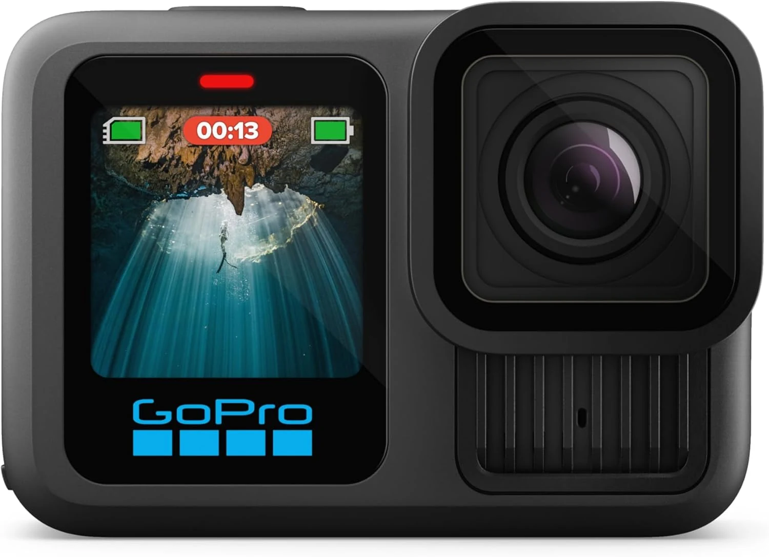 GoPro HERO13 Black - Waterproof Action Camera with 5.3K60 Video, 27MP Photo + HB-Series Lenses