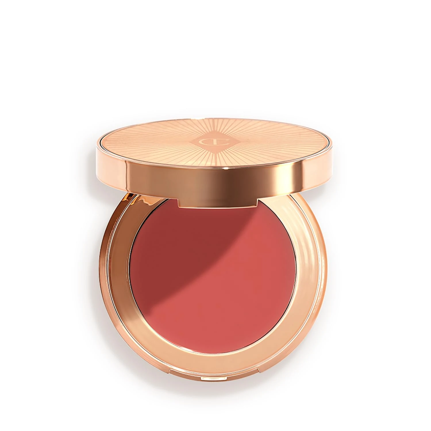Charlotte Tilbury Beautiful Skin Blush for Cheeks & Lips - Multi-Use Cream Makeup for a Dewy, Sun-Kissed Glow - Infused with Moisturizing Vitamin E