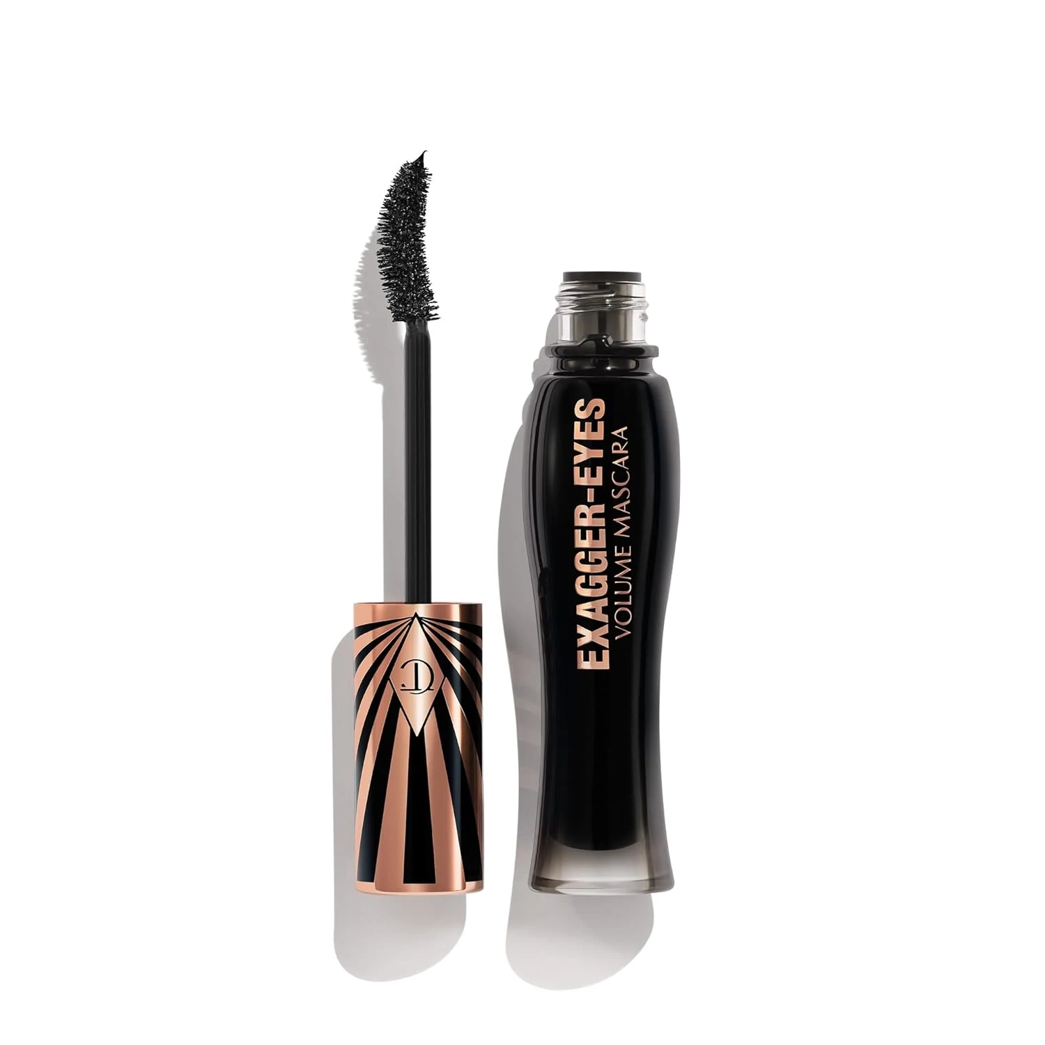 Charlotte Tilbury Exagger-Eyes Instant Volume Mascara Makeup – Volumizing, Lengthening, No‑Clump Mascara with 28‑Hour Smudge‑Proof & Flake‑Proof Wear – All Day Wear Formula