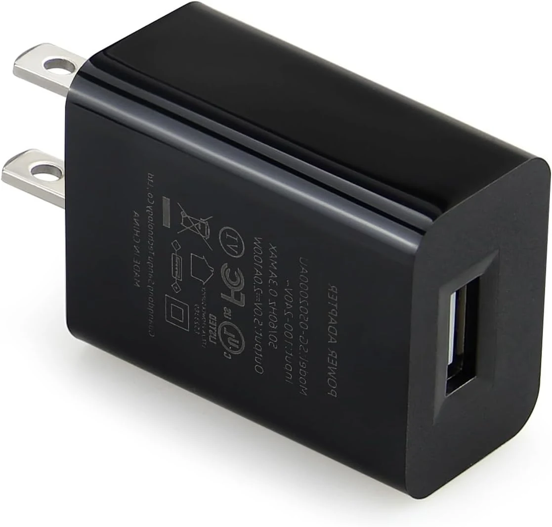 Charger Compatible with Kindle Paperwhite, Oasis, Fire HD 10 / Max 11, Replacement Power Adapter, Black