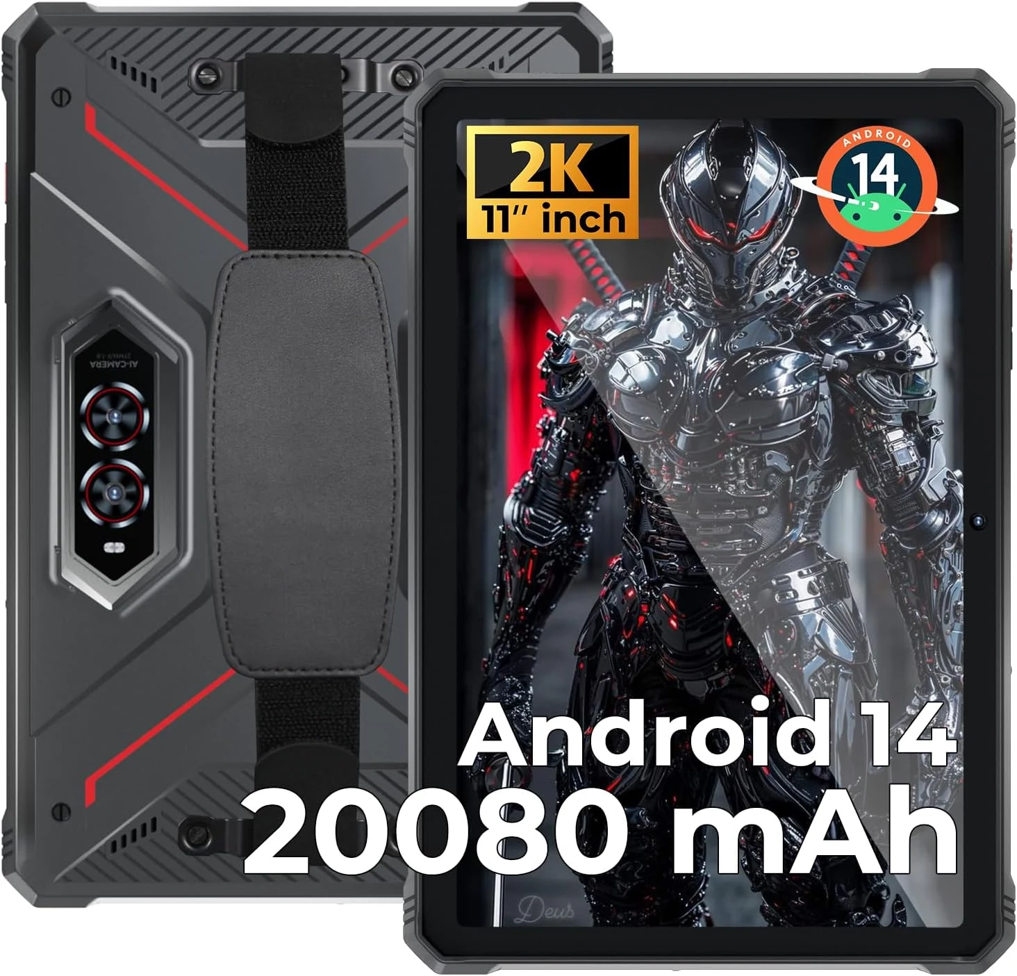 HOTWAV R9 Pro 2025 Rugged Tablet Android 14-2K 11 Inch (IP68/IP69K)