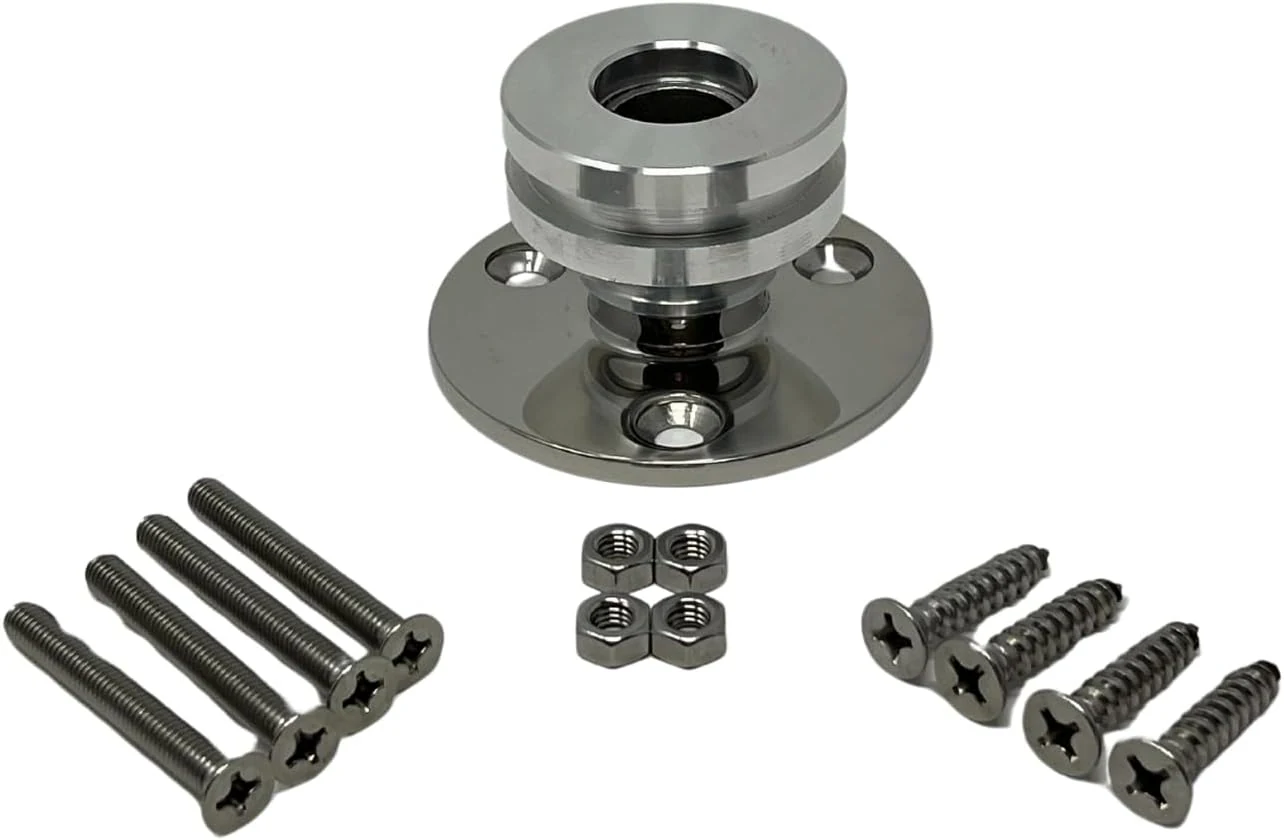 LocMarine® Marine-Grade Fixed Mount for Starlink® Mini – Flat Dish Base for Boats, Yachts, Sailboats & Trawlers (LM-SMINI-FX)