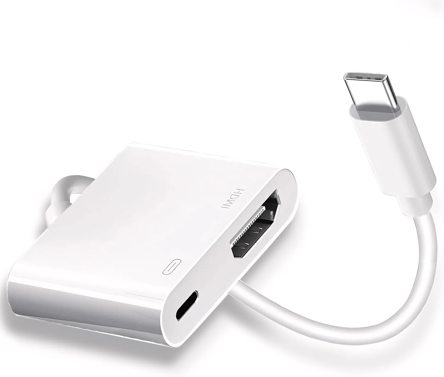 Kinhaly USB C to HDMI for TV, 4K@60Hz Type C to HDMI Adapter with Charging Port