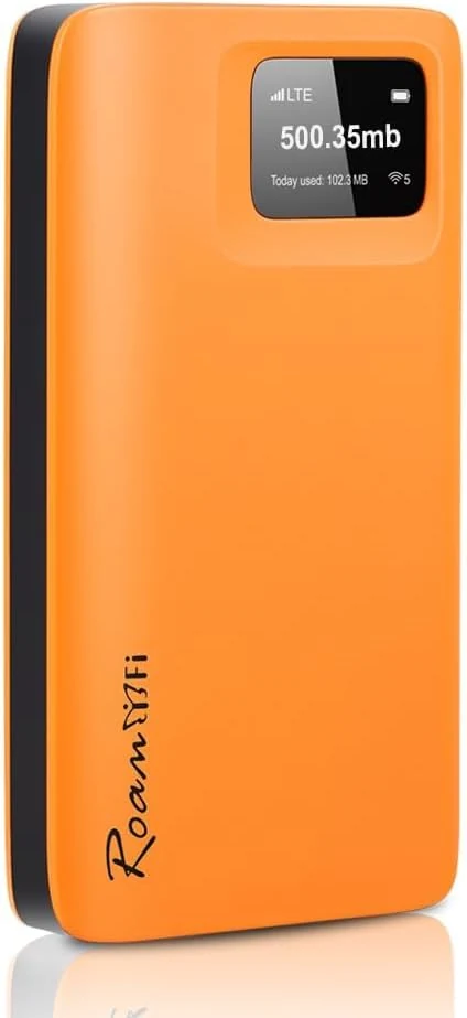 RoamWiFi 4G LTE Mobile Hotspot Router Worldwide Portable High Speed