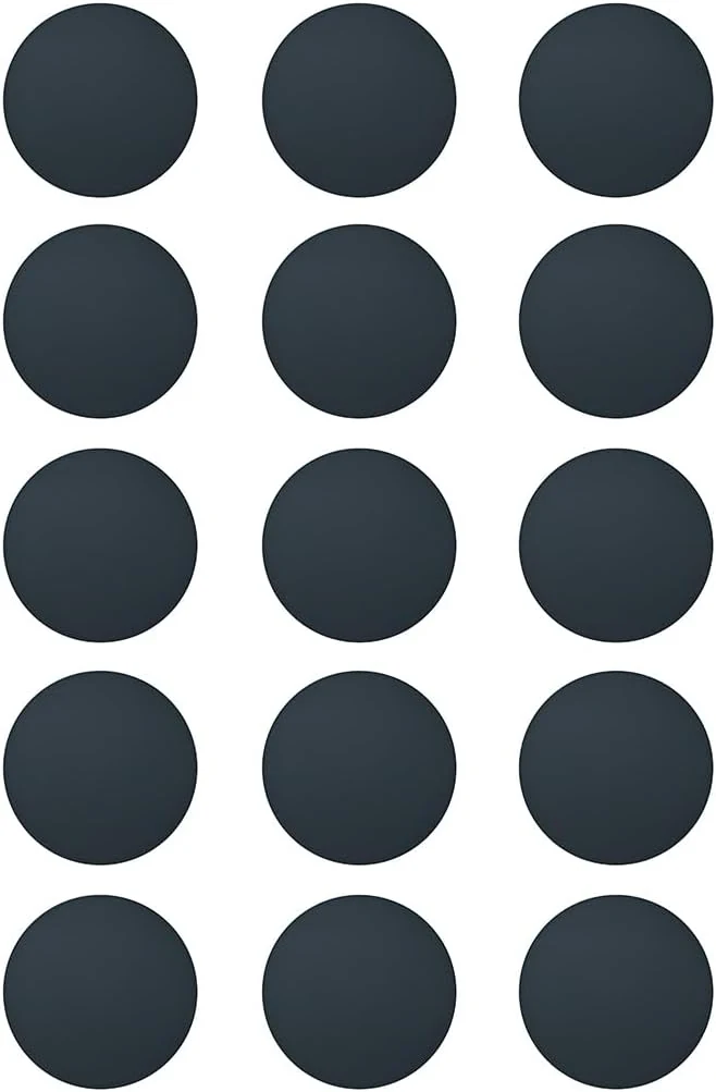 Anti Slip Self Adhesive Rubber Feet Pad, Replacement Bottom Feet for MacBook, MacBook Pro, MacBook Air, Laptop, Keyboard, Speaker, Coffee Maker 15PCS