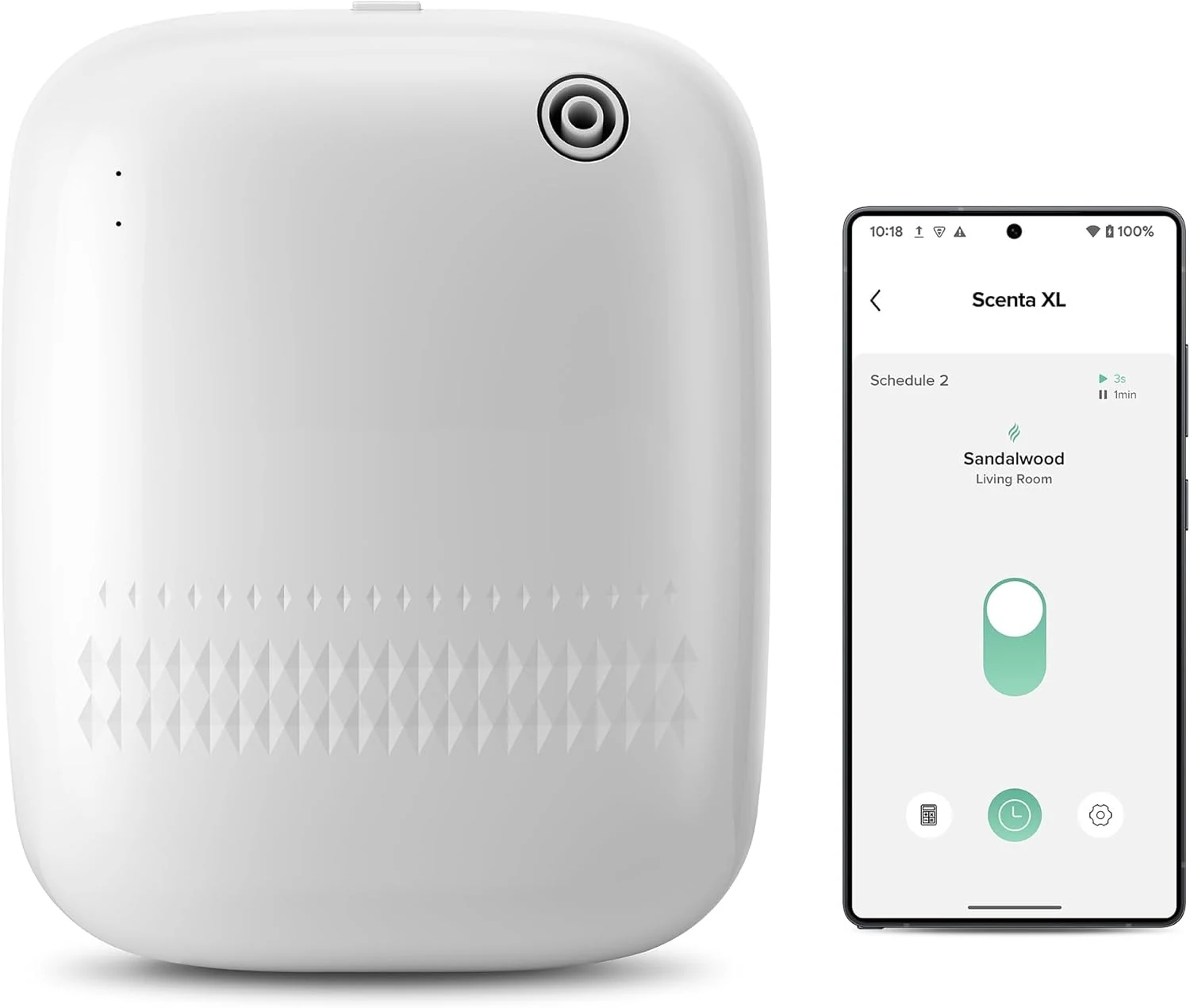 Airversa Waterless Essential Oil Diffuser for Home Large Room and review