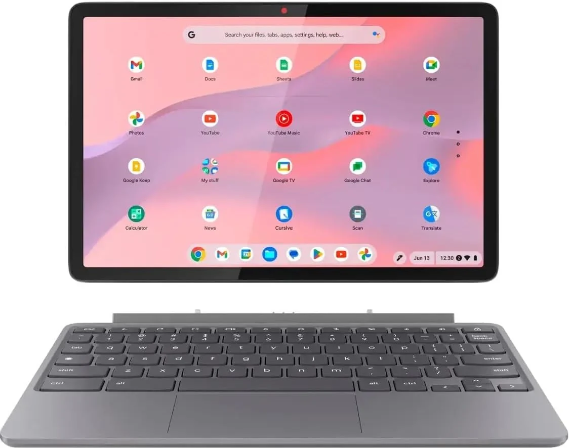 Lenovo Duet 11 Chromebook (11" 2K 2-in-1, MediaTek Kompanio 838, 4GB RAM, 128GB)