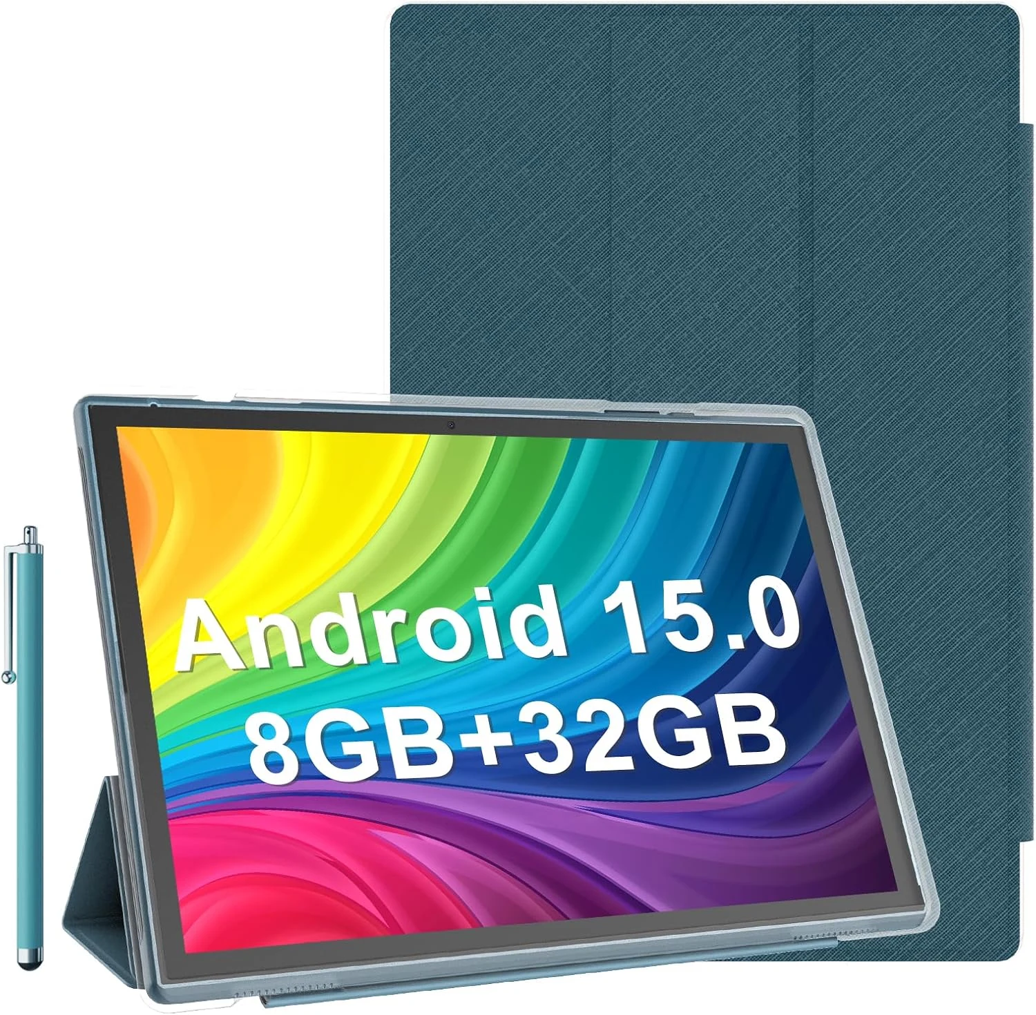ZZB ZB10 10 Inch Tablet Android 15 With Case Stylus (8GB/32GB, 1TB Expand)
