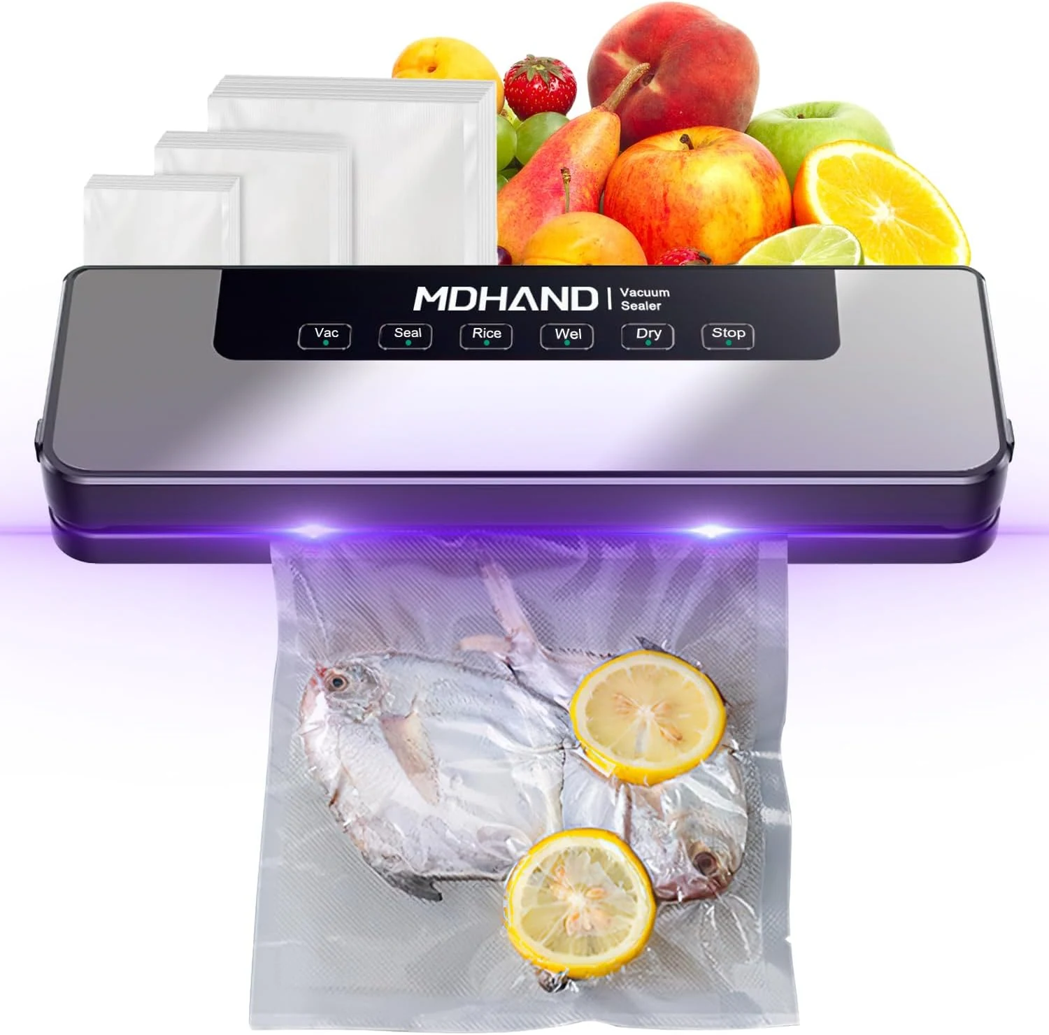MDHAND Vacuum Sealer for Food (Food Saver Vacuum Sealer Machine)