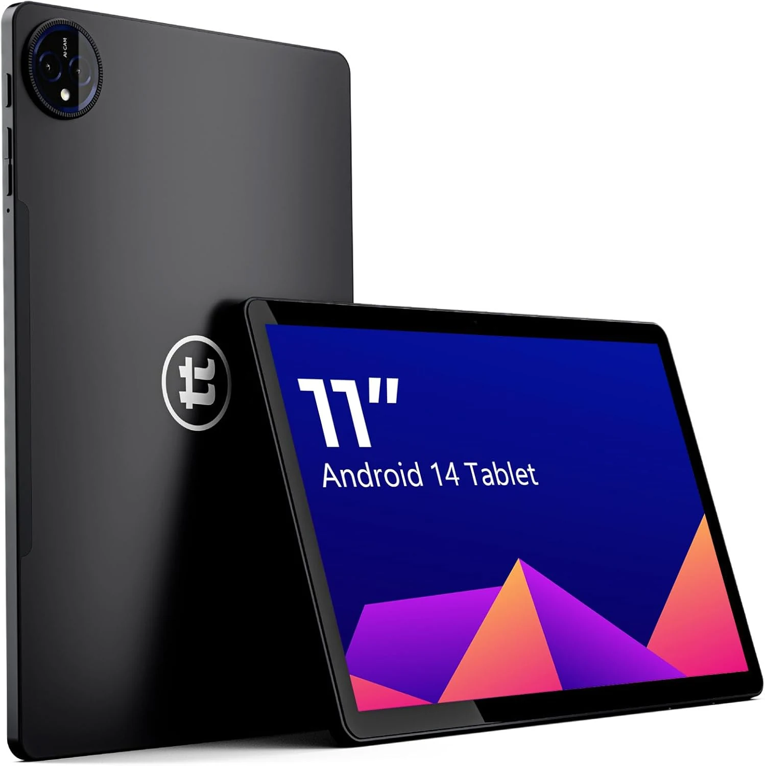 tabtoday 11 inch Tablet with Case (Android 14, 8GB RAM, 128GB, WiFi + Cellular)