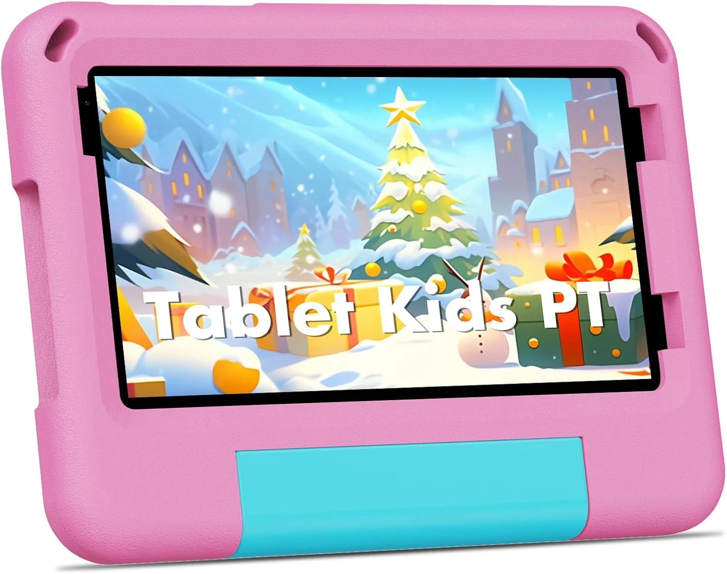 PRITOM TAB7 PRO Kids Tablets 7 inch, 64 GB, 3 GB RAM (Android 14) with WiFi, Dual Camera, Parental Control (Pink)