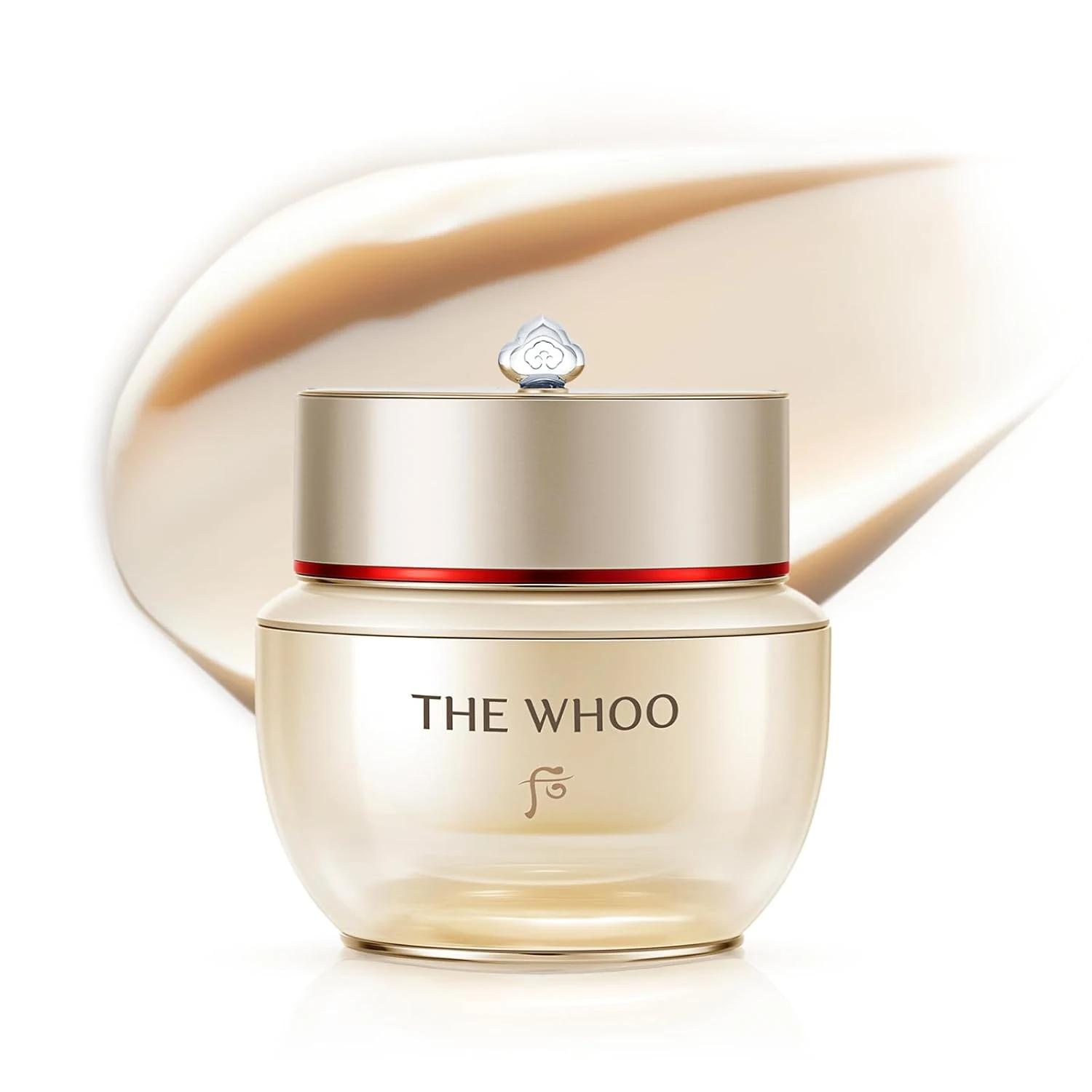 THE WHOO Anti-Aging Repair Cream, Collagen & NAD+ Infused Rich Nourishing Moisturizer
