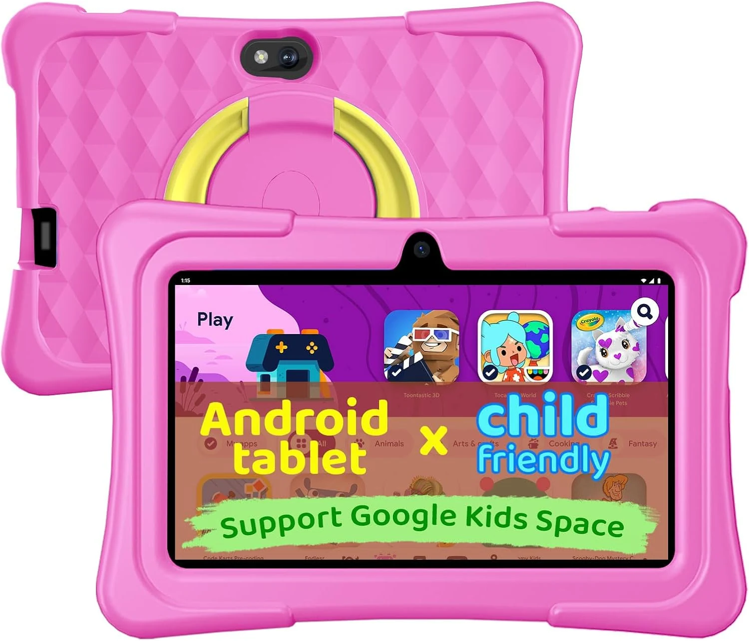 aiprotablet Kids Tablet, 7 inch Android Tablet for Kids, 6GB+32GB review