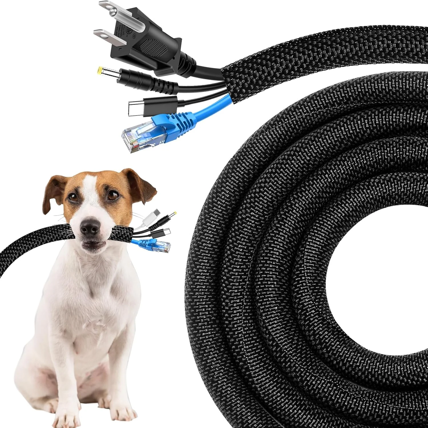 Secbolt Cord Protectors from Pets No Chew, 10ft