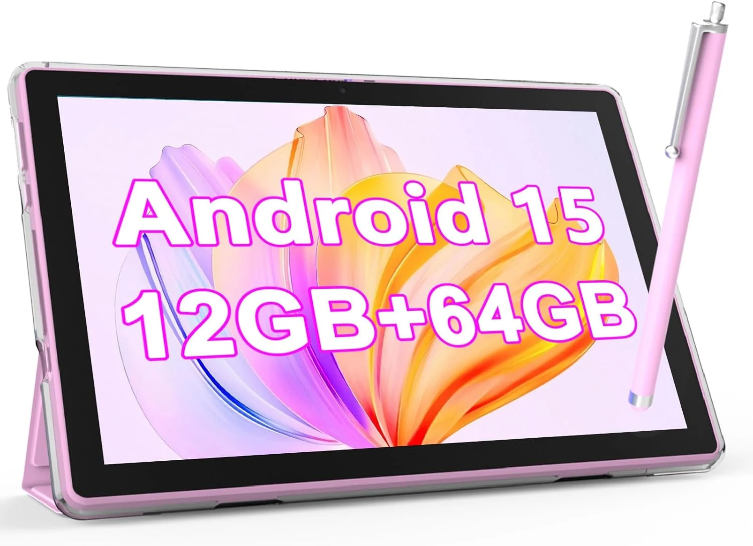 NOVOJOY Tablet 10 Inch Android Tablets with Case and Stylus