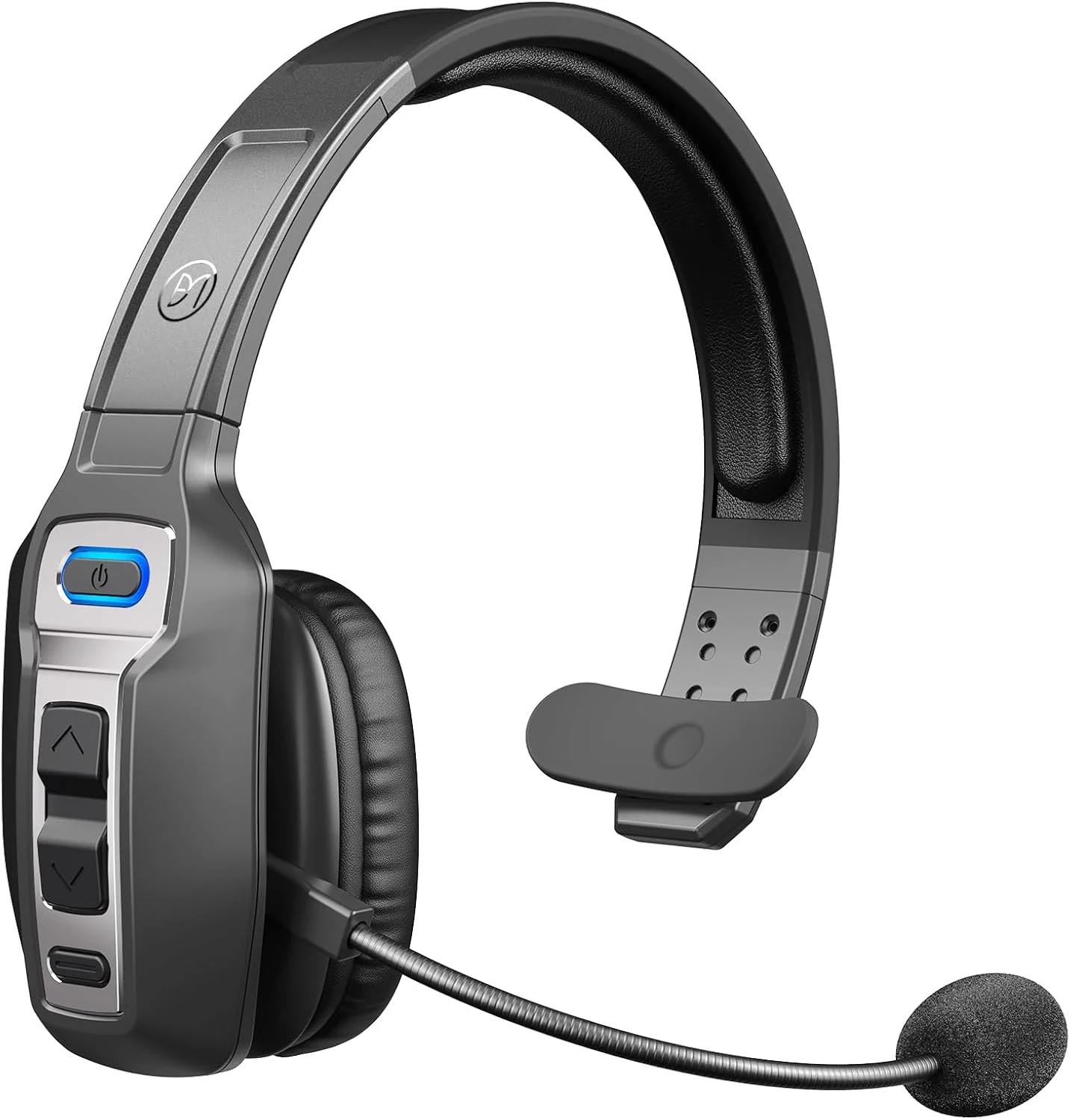 BRAMMAR Trucker Bluetooth Headset with AI Noise Cancellation Microphone, Trucker review